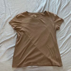 Light brown St. John’s Bay t-shirt